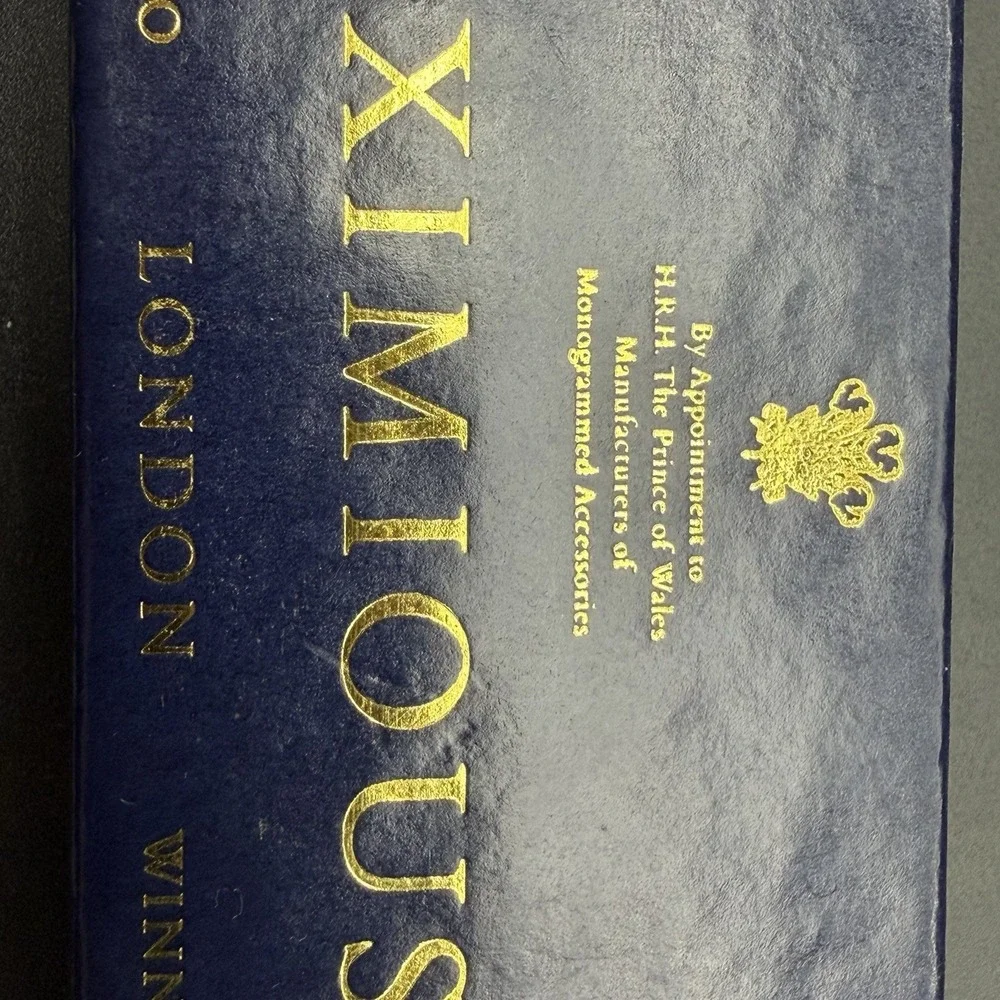 Vintage British Airways Concorde Pencil Set Eximious‎ of London Luxury Blue Gold
